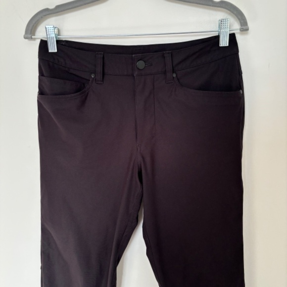 Lululemon Men’s ABC Pant Slim Warpstreme Black Size 28 - Picture 9 of 11
